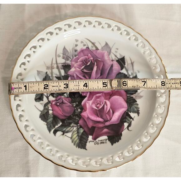 The Hamilton Collection Plate (Blue Moon Gold Medal, Rome 1964) by Paul J Sweany - Picture 4 of 4